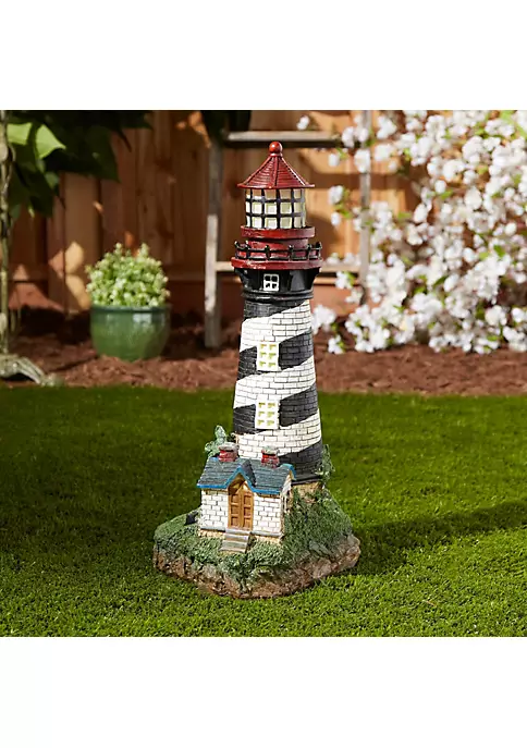 Summerfield Terrace Solar Lighthouse Garden Light - Image 4