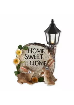 Summerfield Terrace Solar Home Sweet Home Solar Light-Up Garden Decor