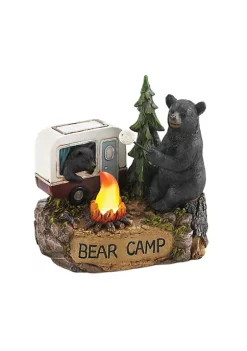 Summerfield Terrace Bear Camp Light-Up Figurine