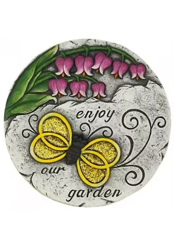 Summerfield Terrace Enjoy Our Garden Bumblebee Cement Garden Stepping Stone