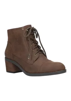 Bella-Vita Sarina Lace Up Booties