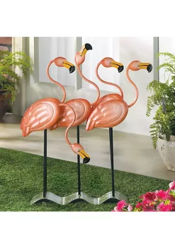 Summerfield Terrace Flamingo Flock Lawn Ornament