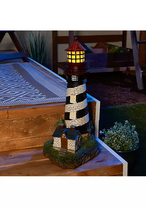 Summerfield Terrace Solar Lighthouse Garden Light - Image 3